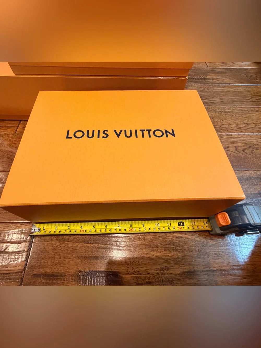 Louis Vuitton Orange Signature Gift boxes. 5 different variations.